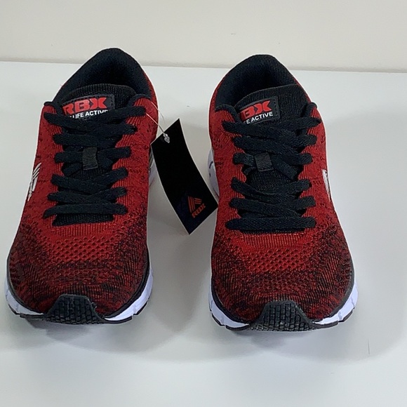 RBX Backer-GR | color: red/black/ silver sneakers - Picture 3 of 6